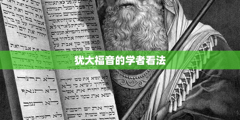 犹大福音的学者看法