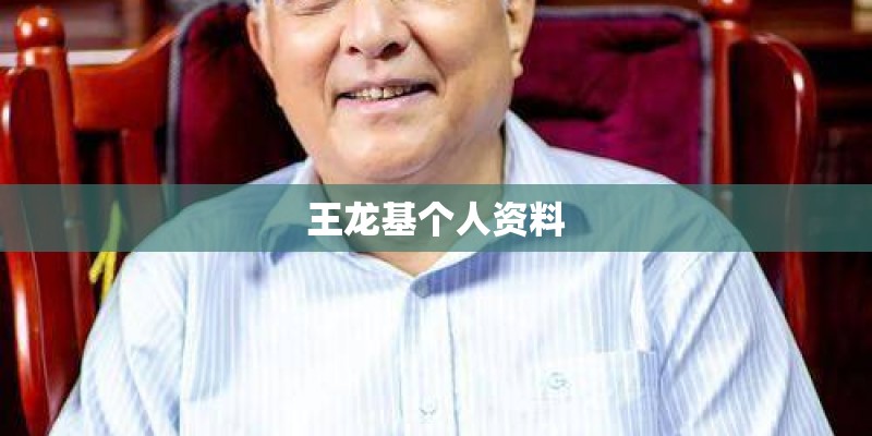 王龙基个人资料 王龙基个人资料