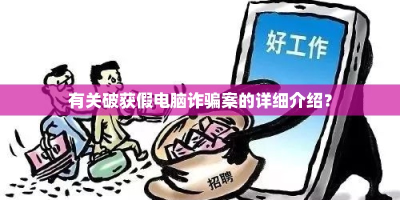 有关破获假电脑诈骗案的详细介绍？