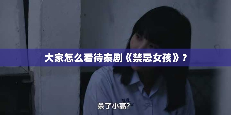 大家怎么看待泰剧《禁忌女孩》？